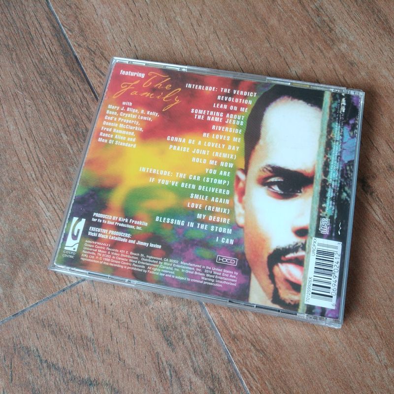 Cd Kirk Franklin The Nu Nation Project Gospel Cristão Pop Rap