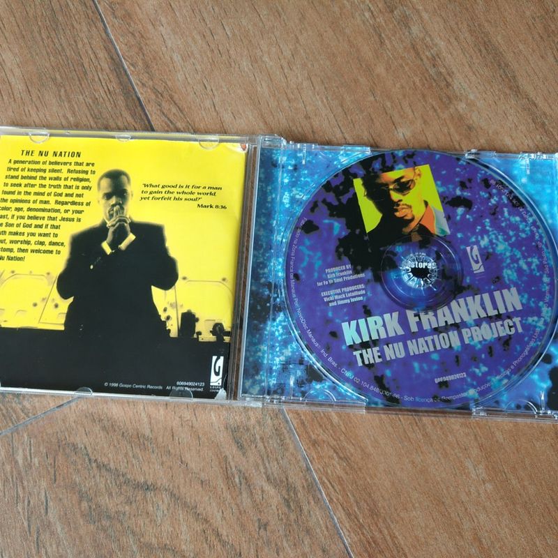 Cd Kirk Franklin The Nu Nation Project Gospel Cristão Pop Rap