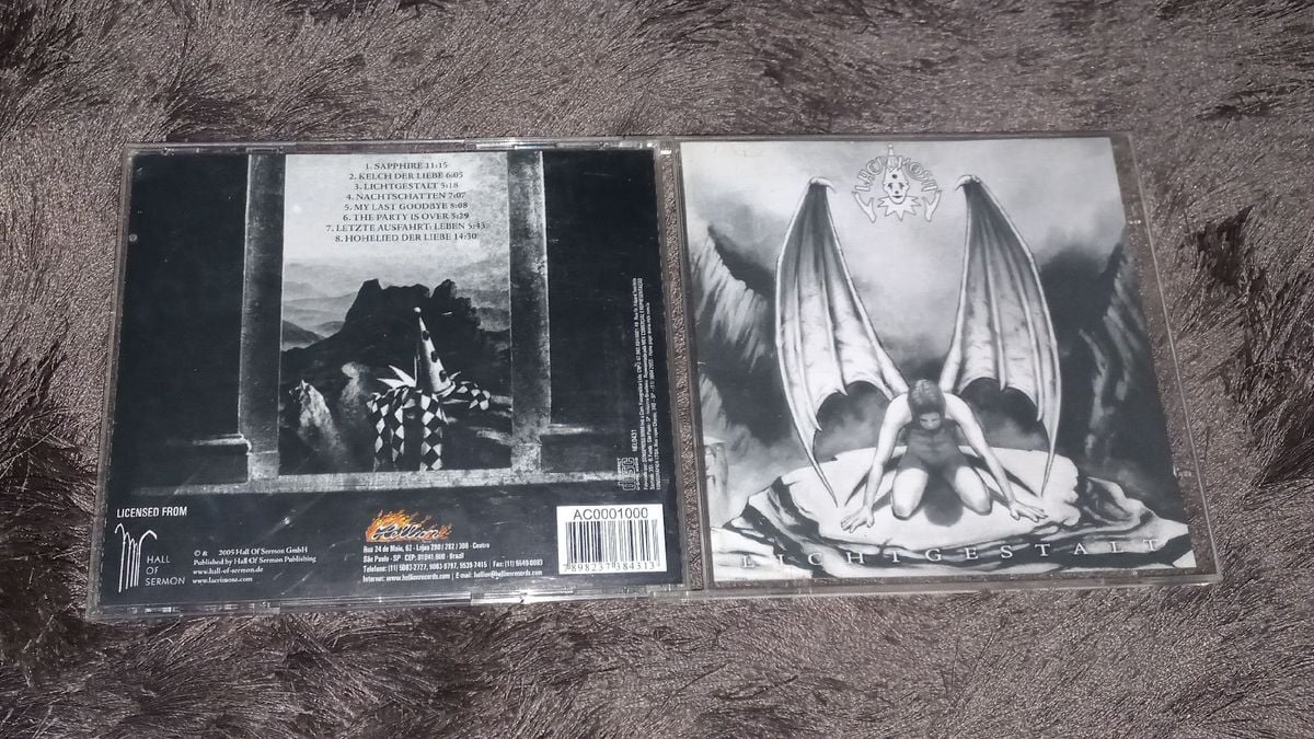 Cd Lacrimosa - Lichtgestalt ( Gothic Metal ) | Cdlp Usado 67241863