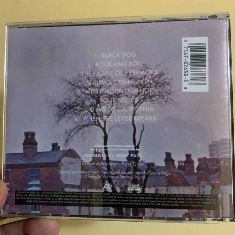 Led Zeppelin IV CD 旧規格　未開封 Cd Led Zeppelin Iv | Cd Usado 103113106 | enjoei