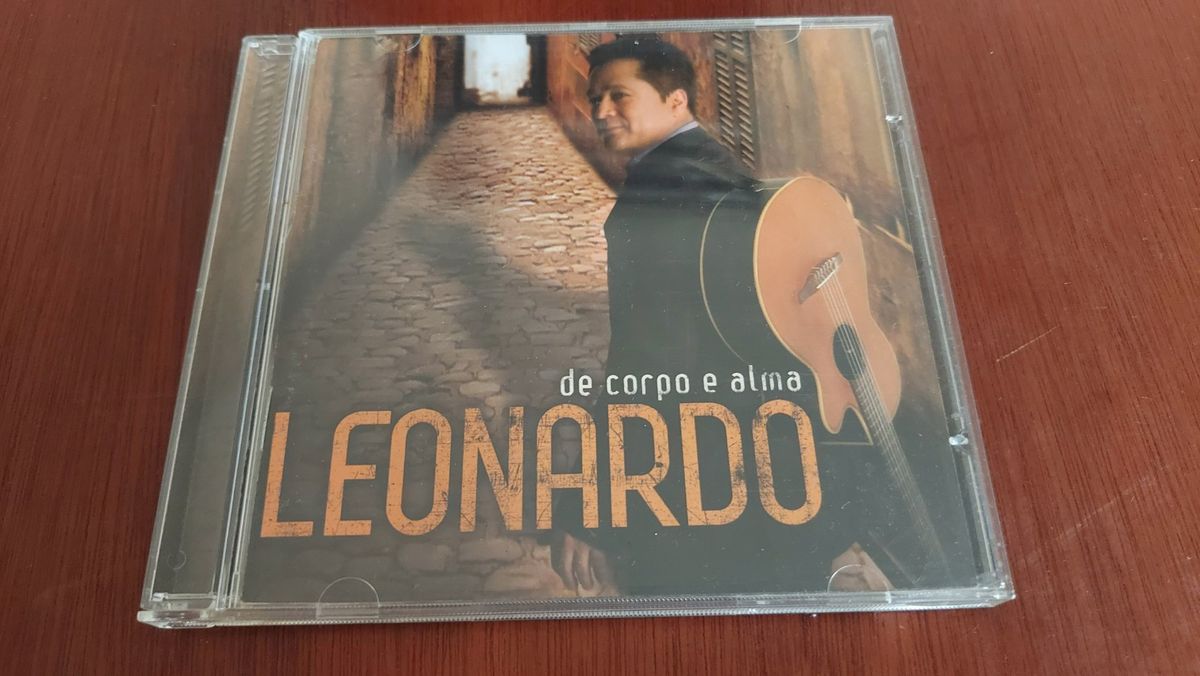 Cd Leonardo De Corpo E Alma Ótimo *escrita Interna