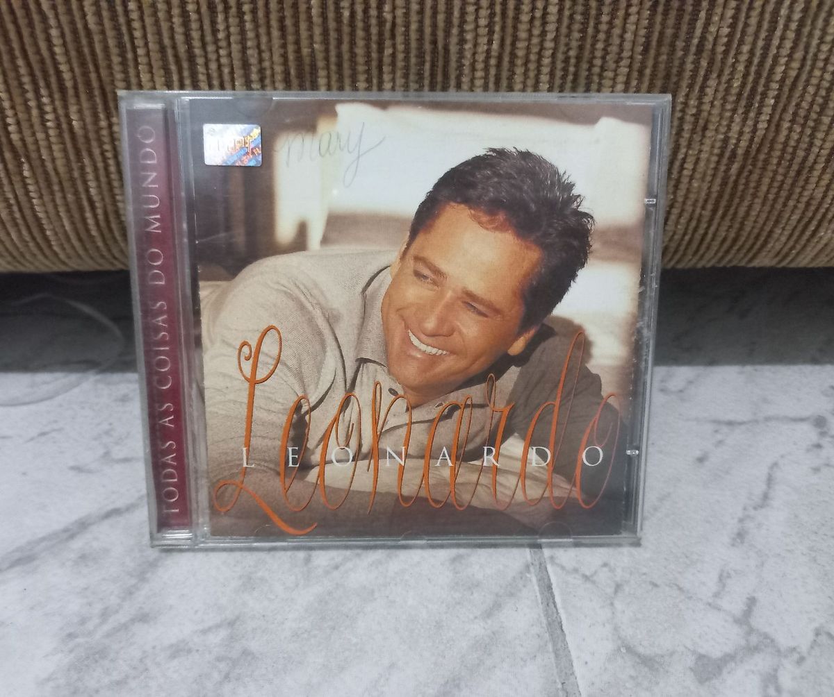 Cd Leonardo Todas As Coisas do Mundo Item de Música Usado 68311687 enjoei