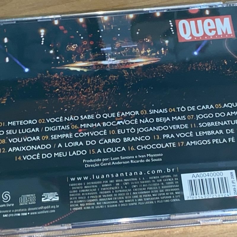 07. Jogo do Amor - Dvd Luan Santana ao Vivo 2009 