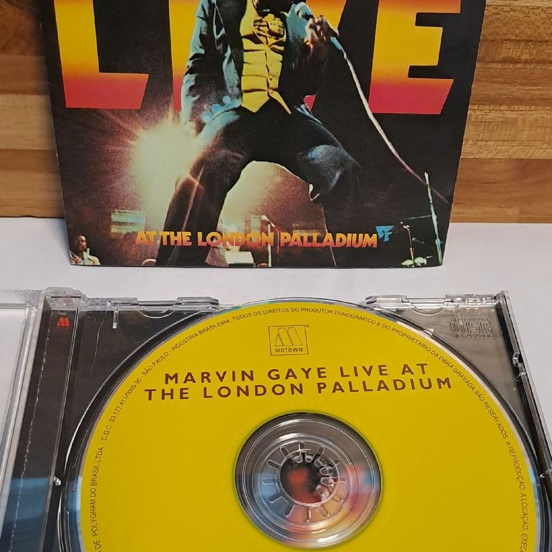 Cd Marvin Gaye - Live At The London Palladium | Usado 90178648