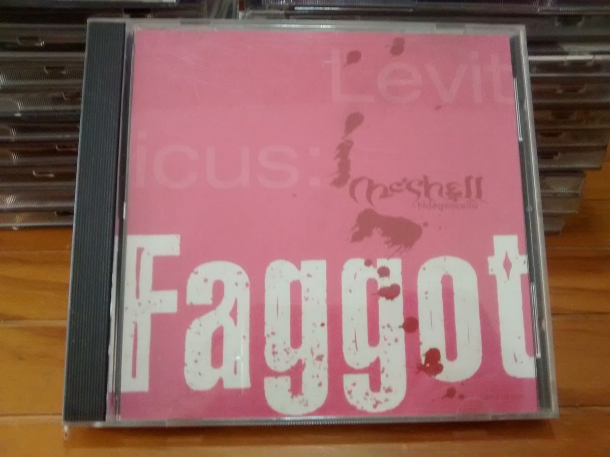 Cd Me Shell Ndegeocello Leviticus Faggot Item de Música Usado