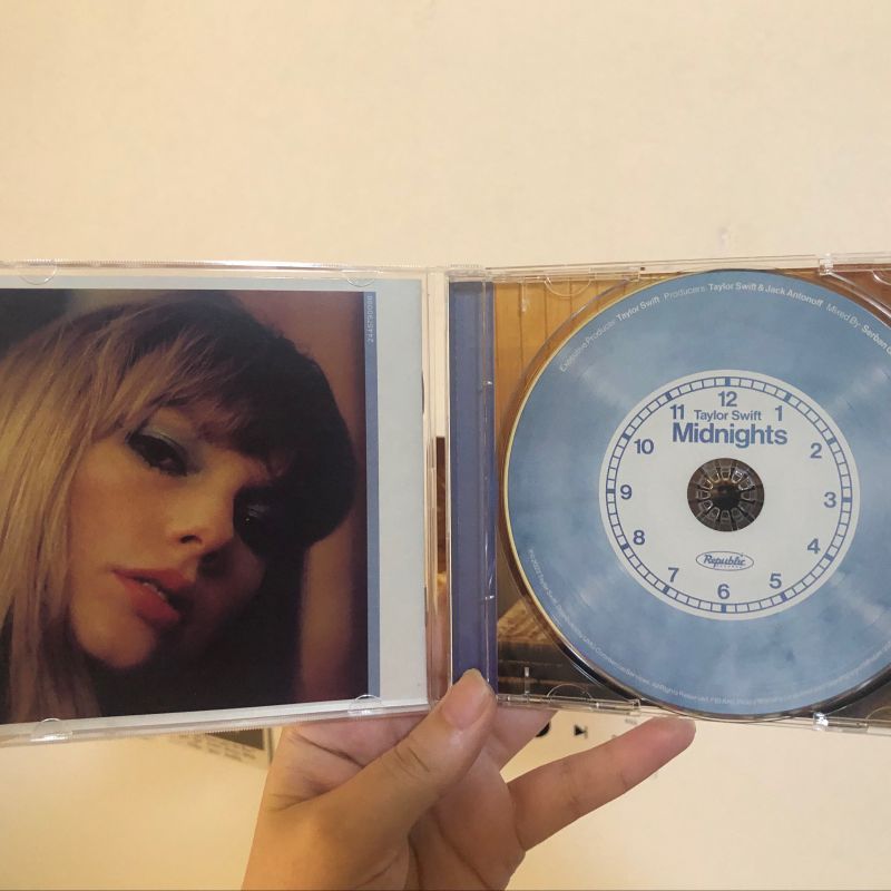 Cd Midnights Autografado | Item de Música Taylor Swift Nunca Usado