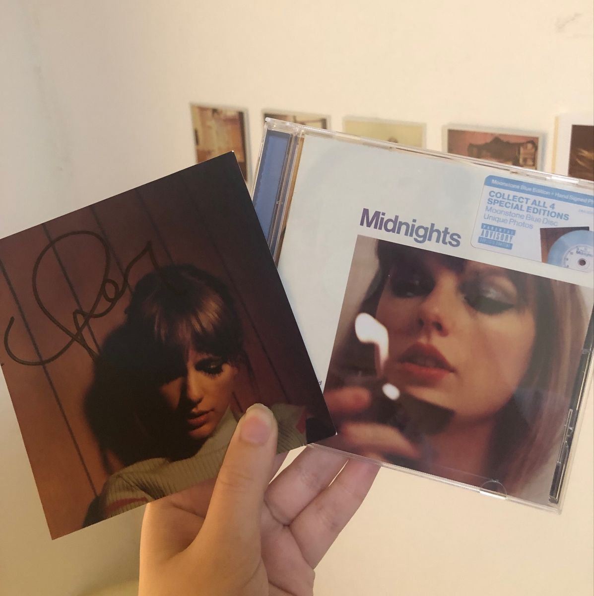 Cd Midnights Autografado | Item de Música Taylor Swift Nunca Usado