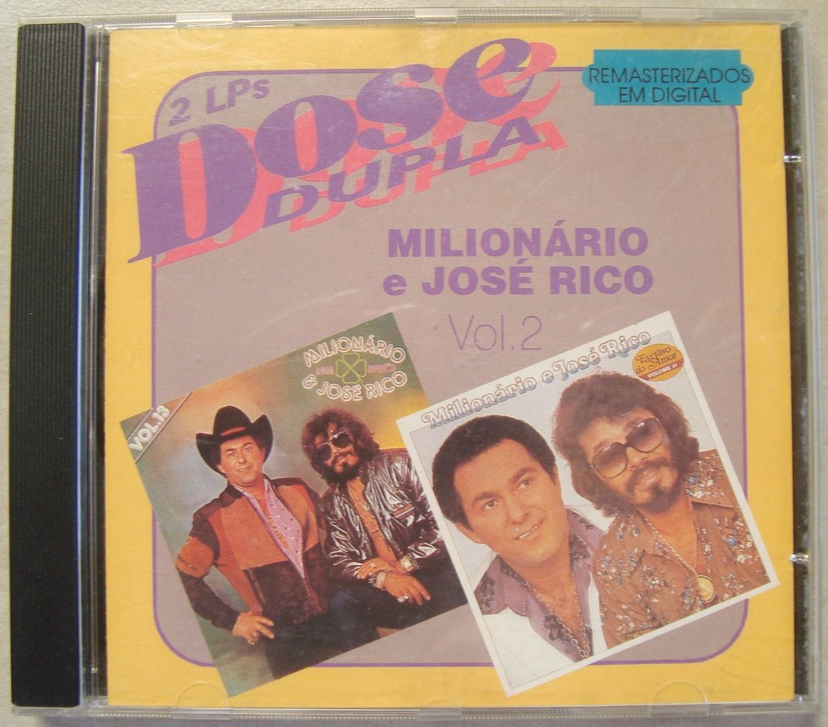 Cd Milionário e Jose Rico 1995 - 2 Lps Dose Dupla Vol.2, Original ...