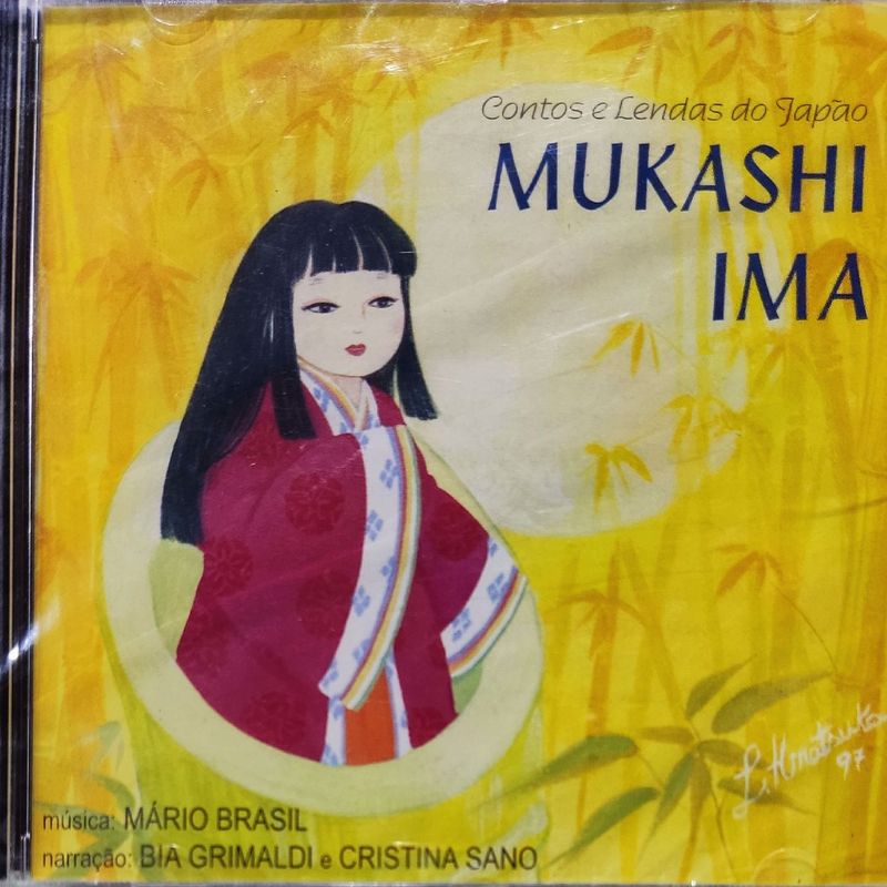Cd Mukashi Ima Contos e Lendas do Japão Novo Lacrado de Fábrica