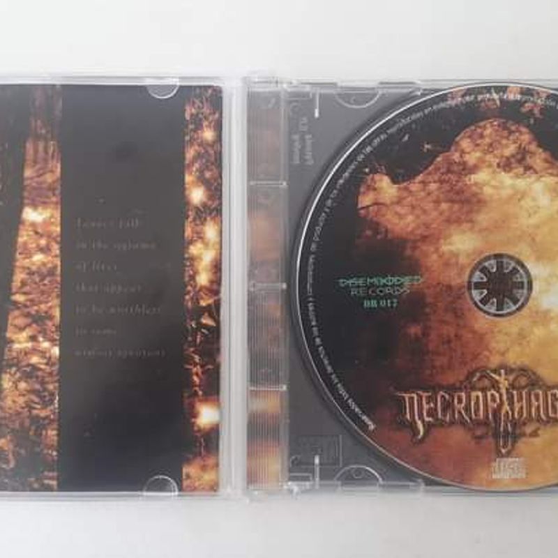 Cd Necrophagist- Epitaph Original | Relapsed Records Usado