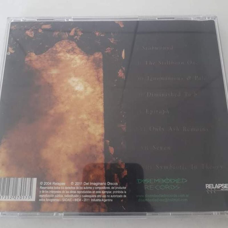 Cd Necrophagist- Epitaph Original | Relapsed Records Usado
