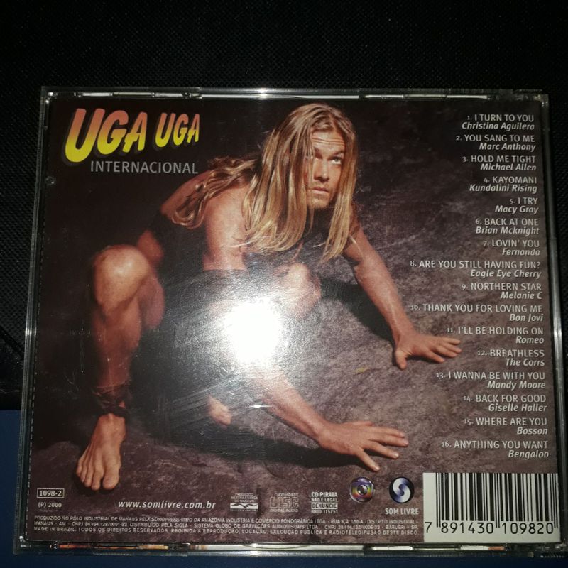 CD Uga Uga ''Banda Sonora novela brasileira'' Almada, Cova Da