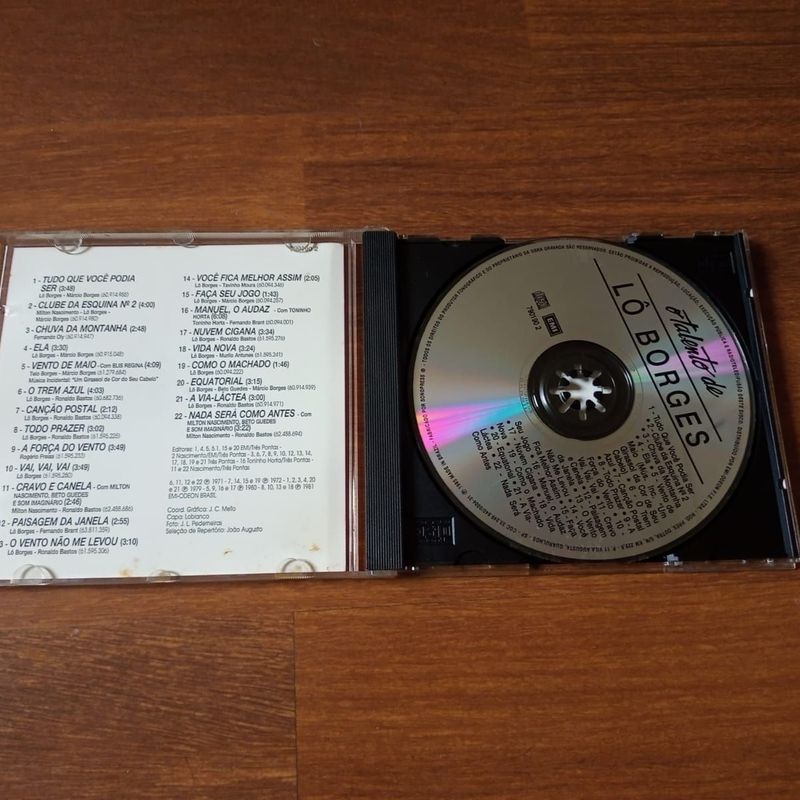 Cd O Talento de Lô Borges | Usado 109783950 | enjoei