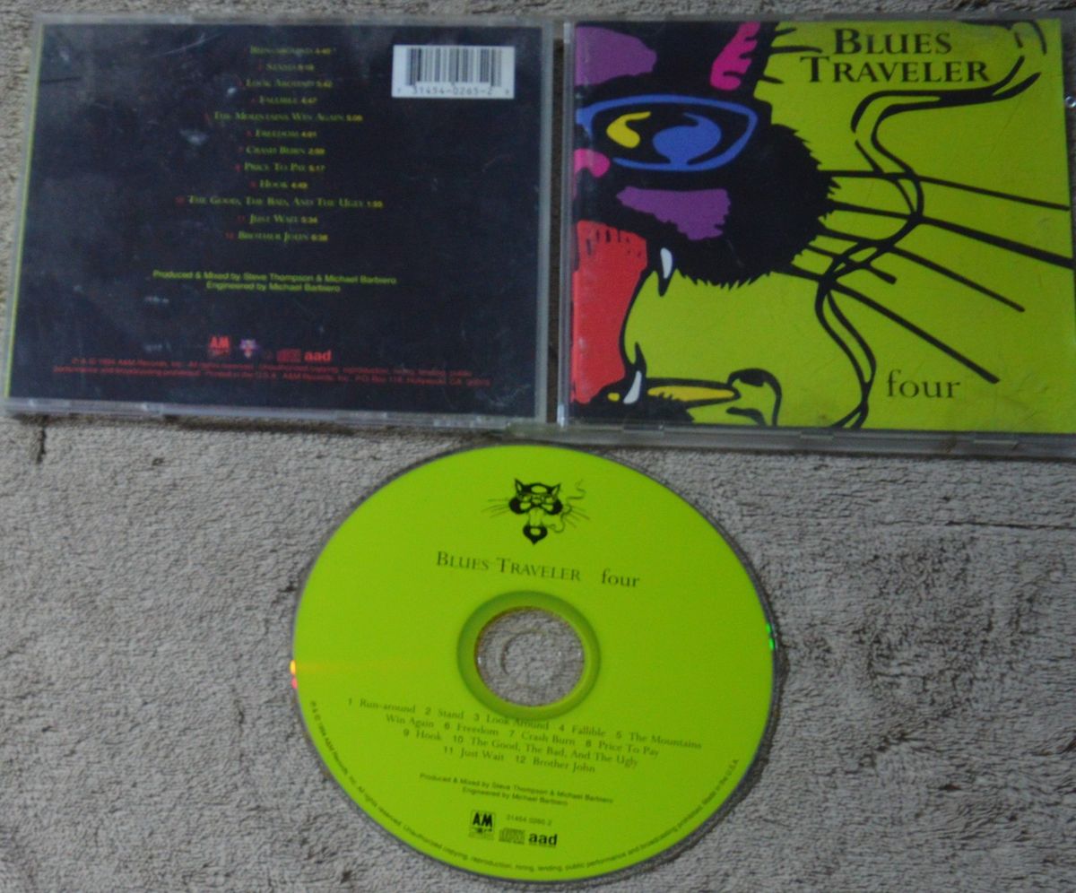 Cd Original Blues Traveler Four Importado Item De Música Usado