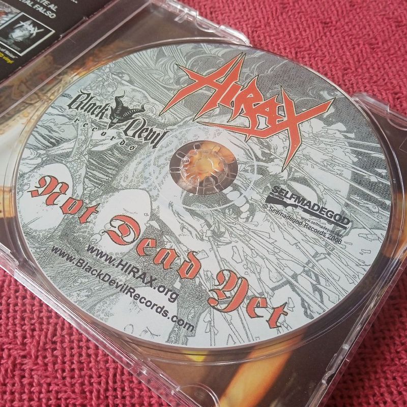 Cd Original Importado Hirax - Not Dead Yet | Selfmadegod Usado