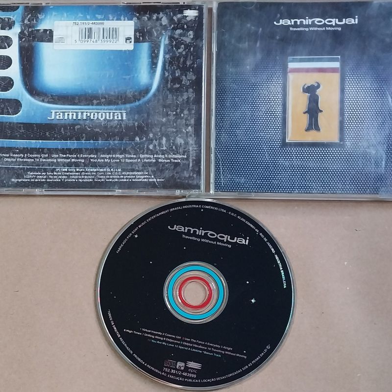Cd Original Jamiroquai Travelling Without Moving | Usado 86034189