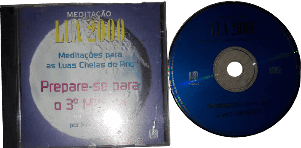 Cd Original Meditação Lua 2000 | Item de Música Usado 73952869 | enjoei