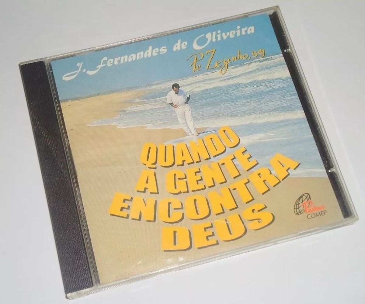 Cd Pe Zezinho Quando a Gente Encontra Deus | Item de Música Usado ...