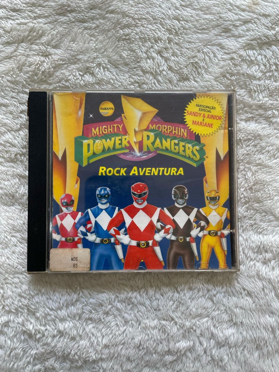 Cd Power Rangers Rock Aventura Polygram 1995 | Item de Música Cd Usado ...