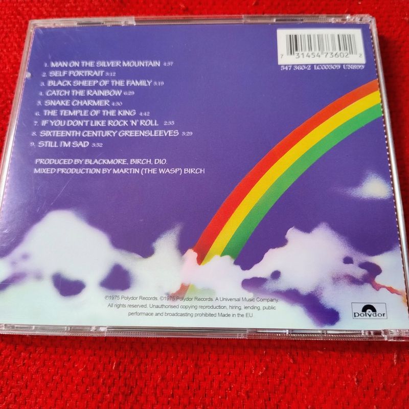 Cd - Rainbow - Ritchie Blackmore Rainbow | Rock, Heavy Metal Usado