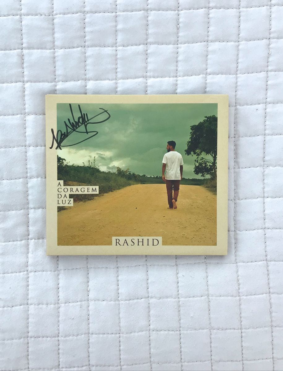 Cd Rashid - a Coragem da Luz (autografado) | Item de Música Foco Na ...