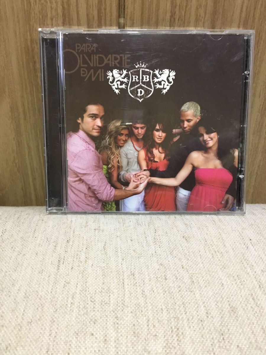 Cd Rbd para Olvidarte de Mí Item de Música Rbd Usado 29619753 enjoei
