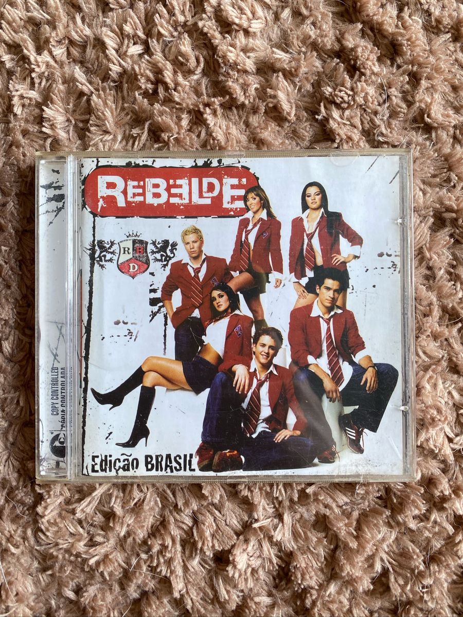 Cd Rbd Rebelde Edição Brasil | Filme E Série Cd Usado 47382440 | Enjoei