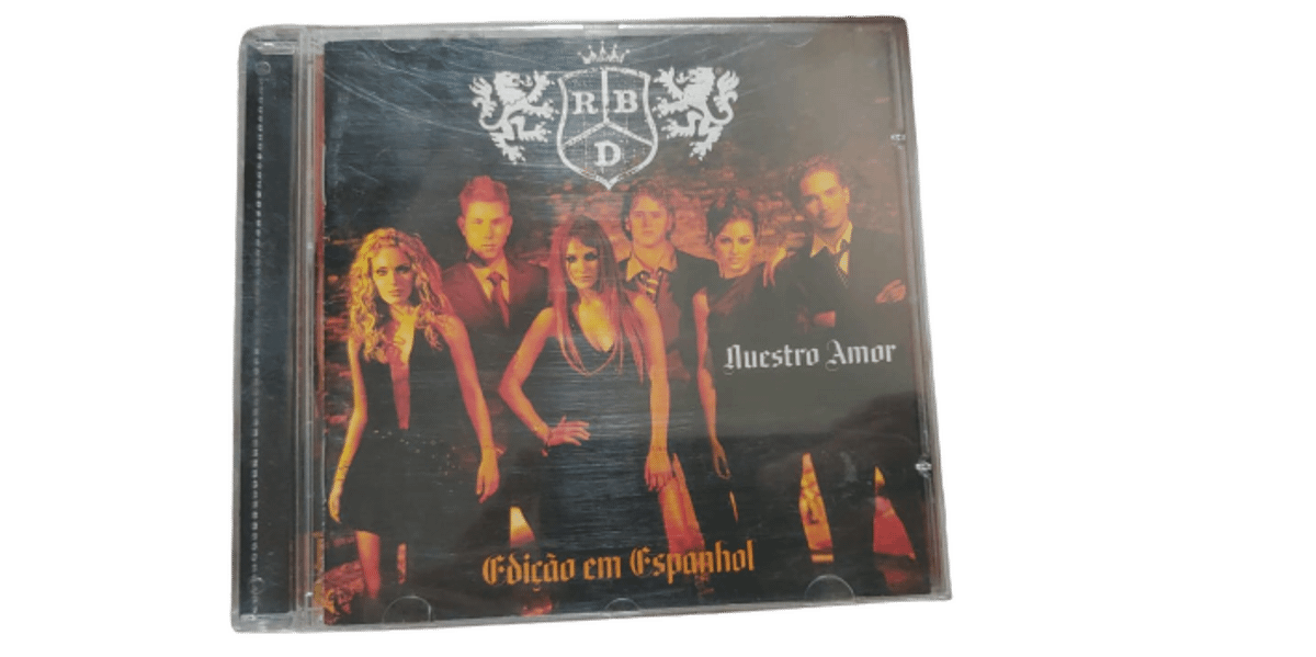 Cd Rebelde Rbd Nuestro Amor | Item De Música Usado 70376395 | Enjoei