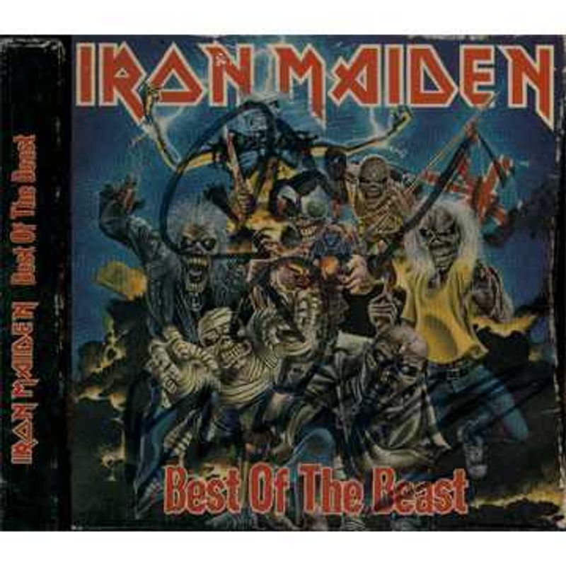 Cd Rock Internacional Iron Maiden - Best Of The Beast *Autografos