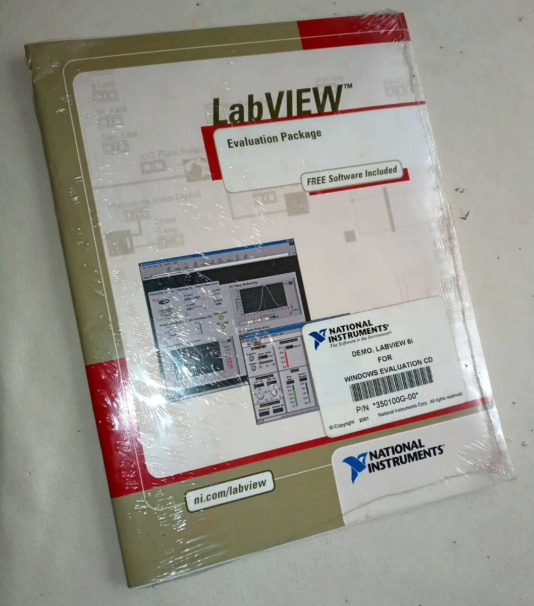 Cd Rom Labview Evaluation Package National Instruments Item de Música