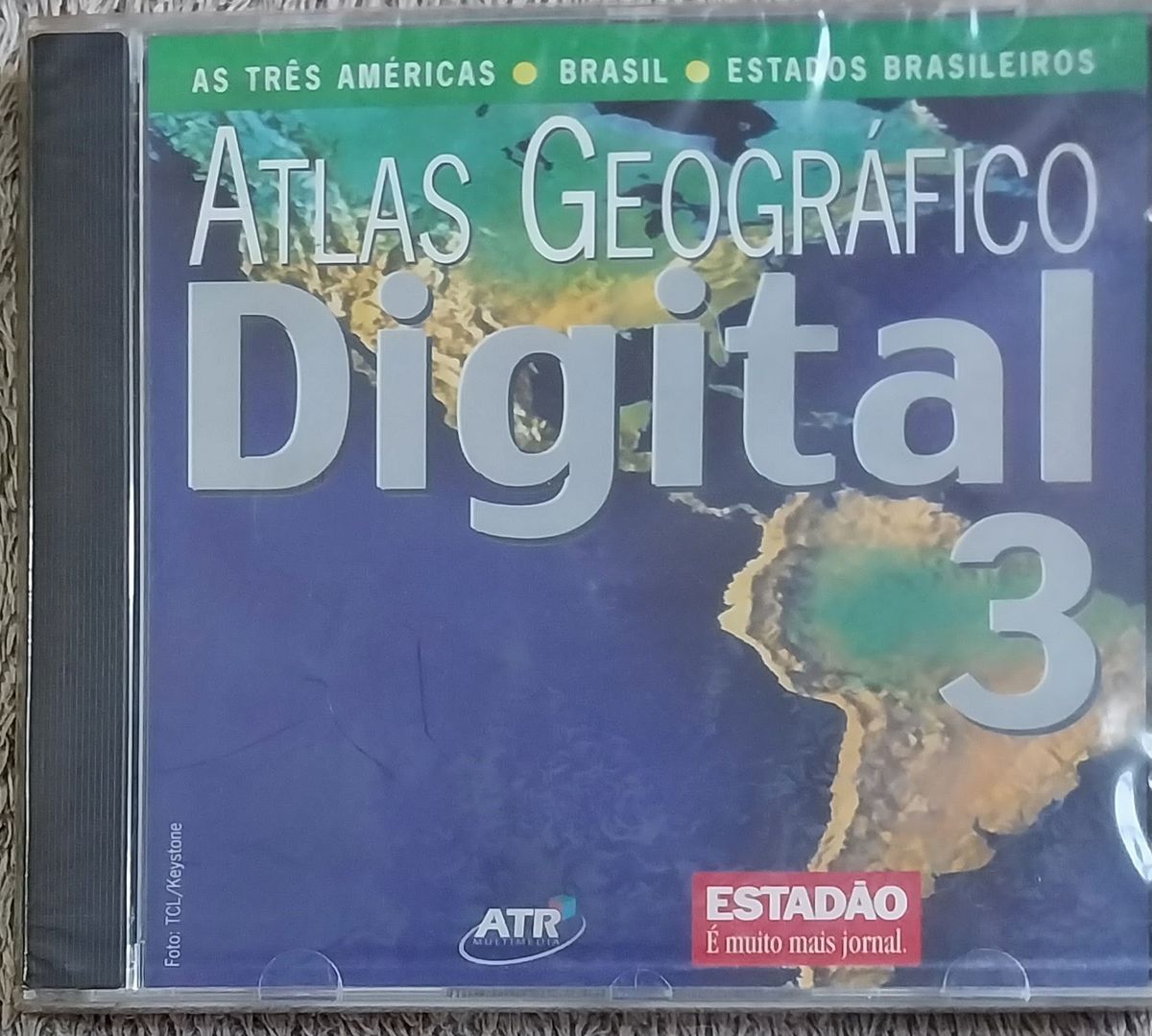 Cd Rom Original Atlas Geográfico Digital 3 (lacrado) | Jogo de ...