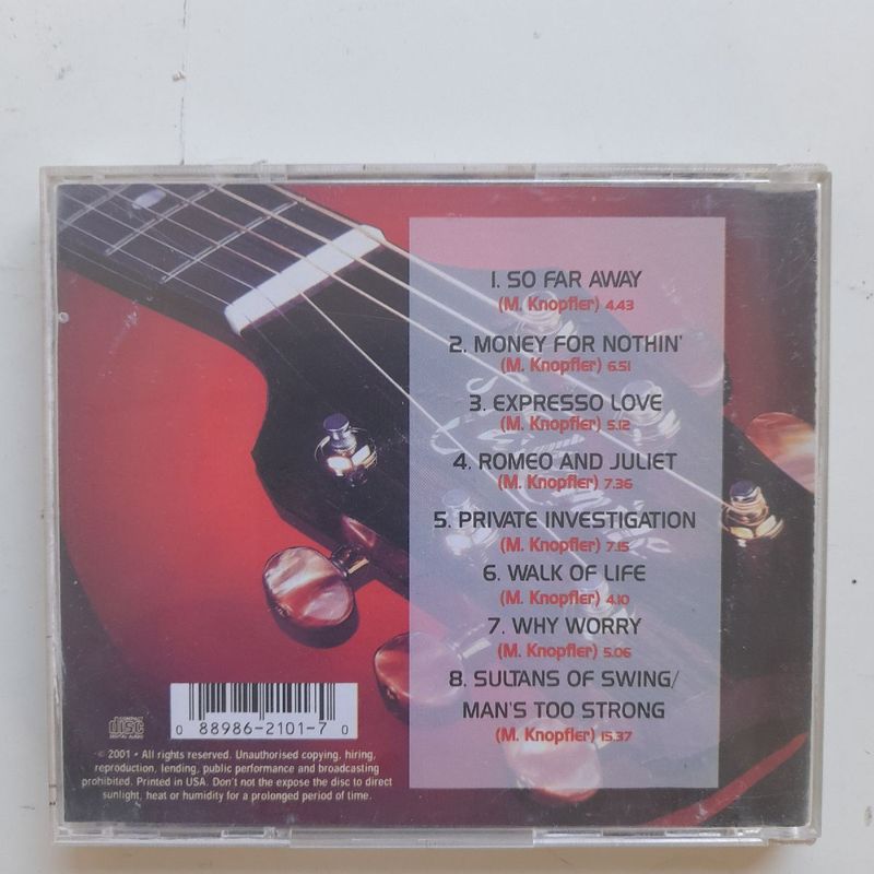 Cd Seminovo da Banda ( Dire Straits- Around South América ), Item de  Música Cd Usado 83358683