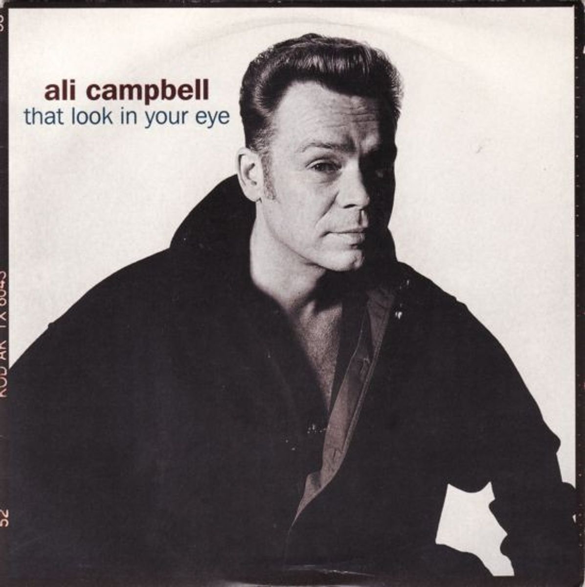 Cd Single-ali Campbell-that Look In Your Eye-em Otimo Estado | Item de ...