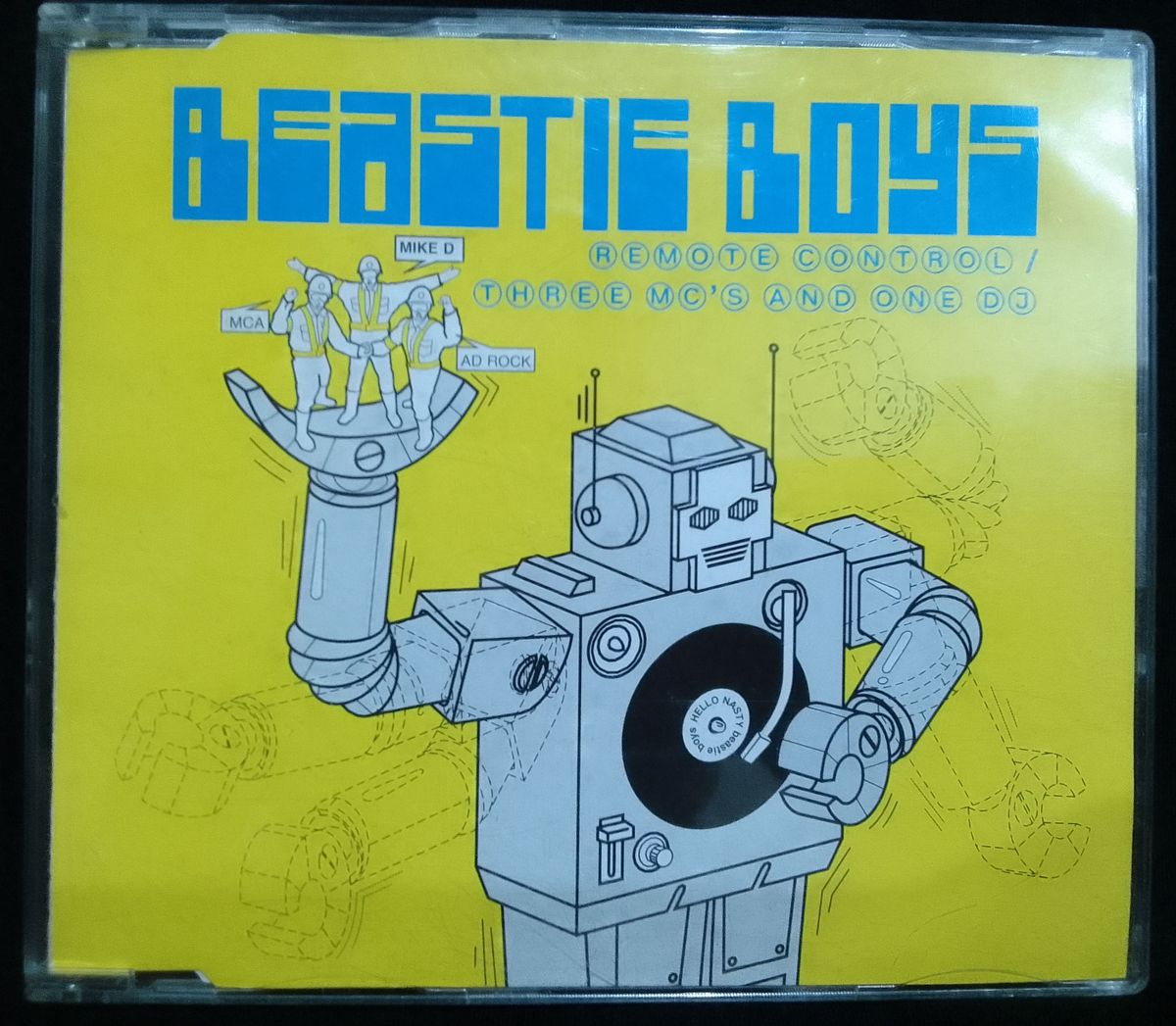 Cd Single Beastie Boys Remote Control / Three Mcs And One Dj