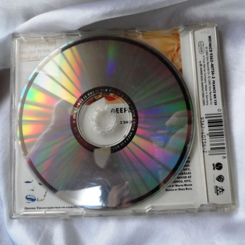 Cd Single Raro Deeper And Deeper Madonna,Anos 90 | Item de Música