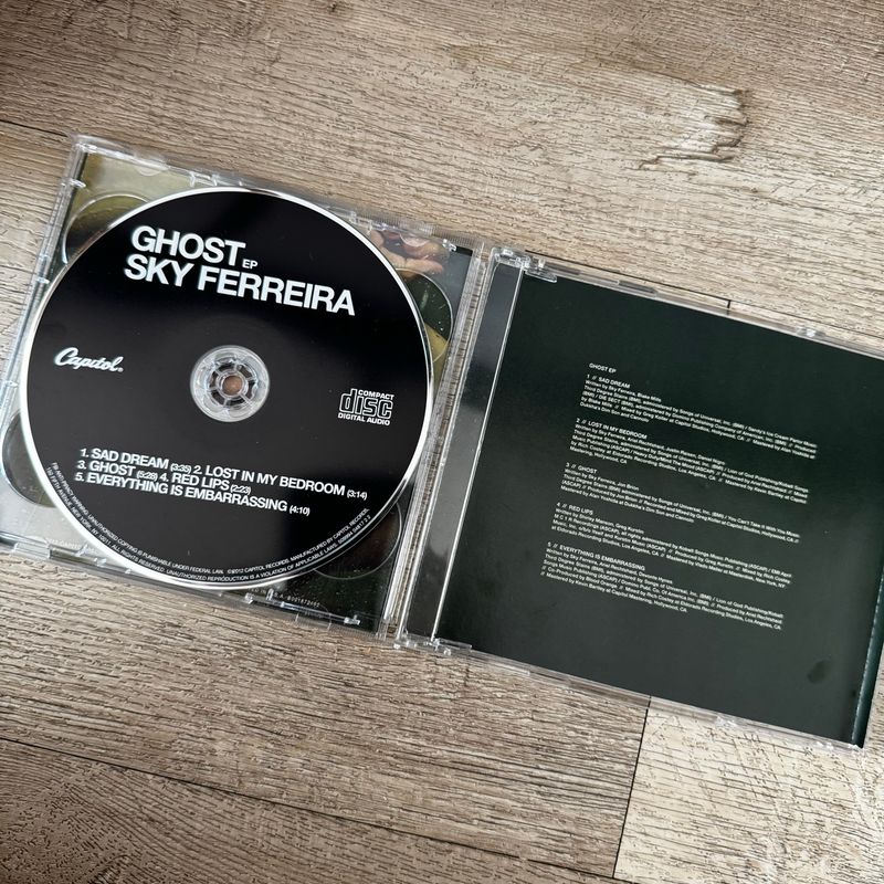 洋楽 CD Sky Ferreira Ghost EP Cd Sky Ferreira - Night Time, My Time + Ep Ghost - Edição Limitada