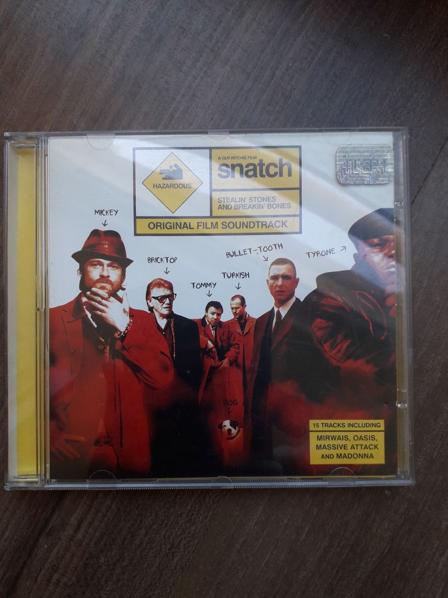 Cd Snatch Original Film Soundtrack Item de Música Usado 54055582 enjoei