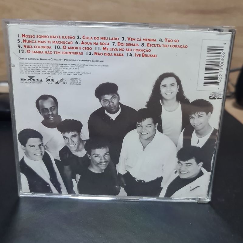 SÓ PRA CONTRARIAR - O SAMBA NÃO TEM FRONTEIRA - 1995 - RCA - D