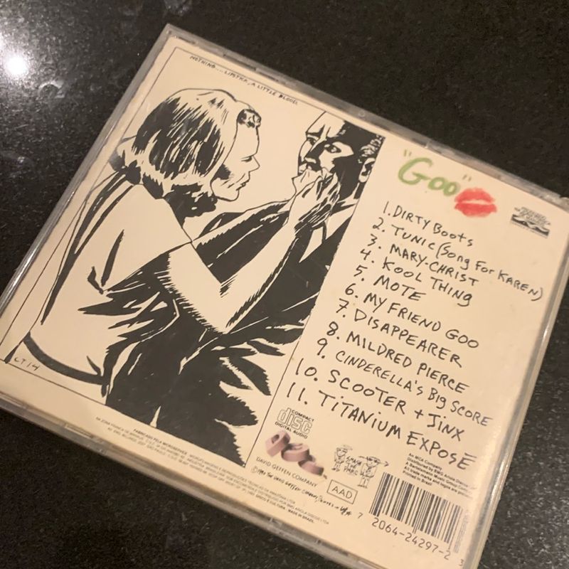 Cd Sonic Youth Goo | Sonic Youth Usado 111955543 | enjoei