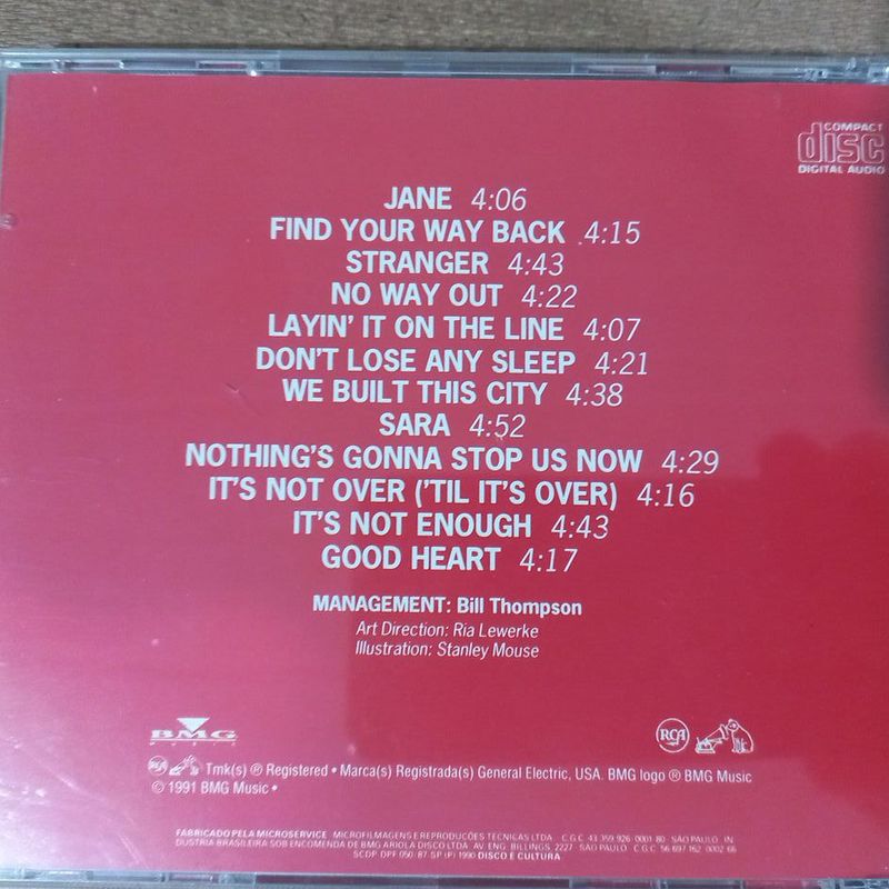 Cd Starship / Greatest Hits (Ten Years And Change 1979 - 1991