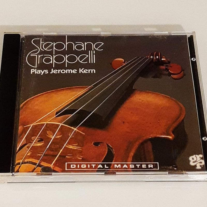 Cd Stephane Grappelli Plays Jerome Kern | Item de Música Bmg Usado