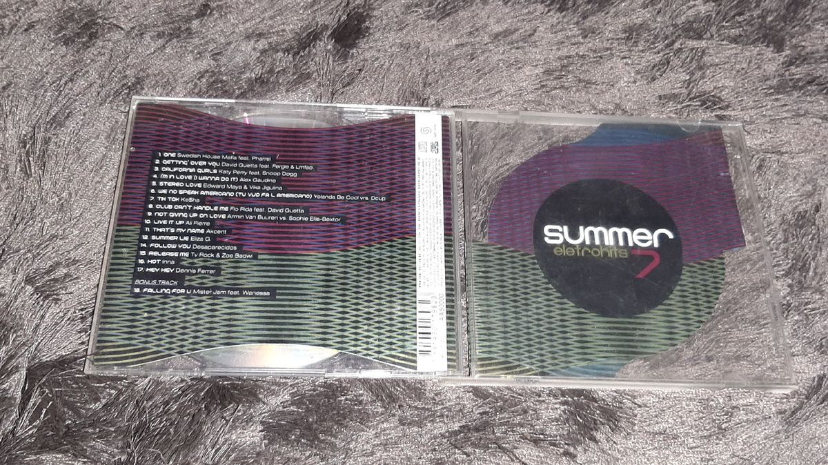 Cd Summer Eletrohits Vol Item De M Sica Cd Usado Enjoei