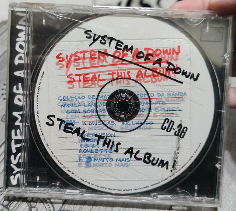 Cd System Of a Down Steal This Album 2002 | Item de Música Usado ...