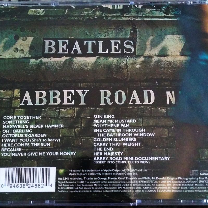 Cd The Beatles: Abbey Road - Novo e Lacrado! | Item de Música Nunca Usado  93121631 | enjoei