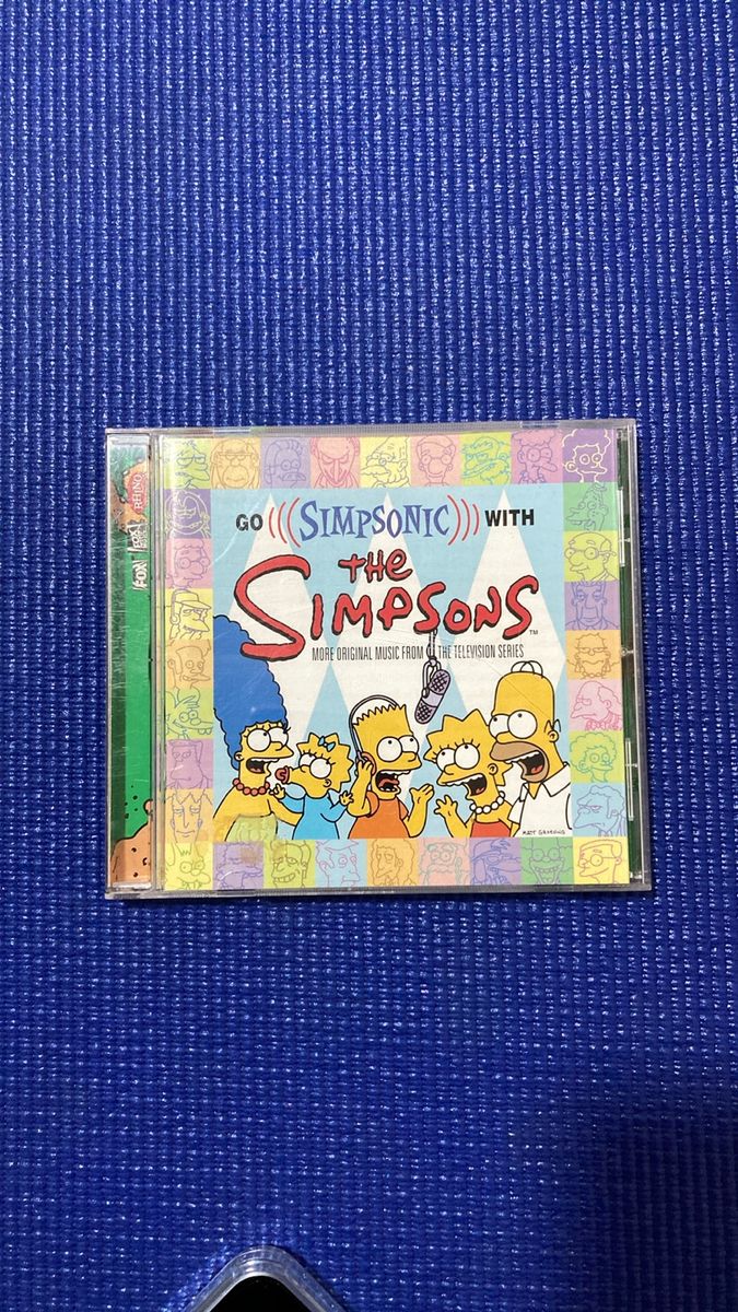 Cd - The Simpsons - Original Music | Item de Música Cd Usado 105688861 ...