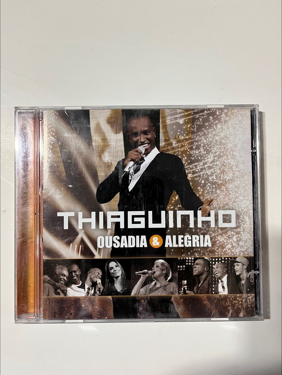 Cd Thiaguinho - Ousadia e Alegria | Item de Música Som Livre Usado ...