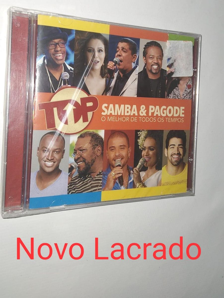 Cd Top Samba & Pagode O Melhor de Todos Os Tempos Novo Lacrado