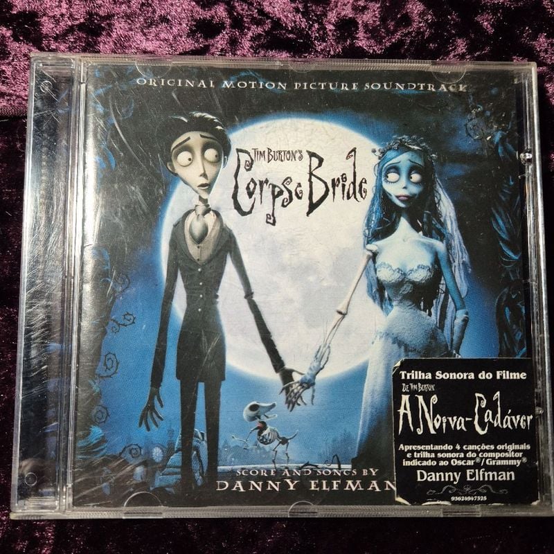 Cd Trilha Sonora do Filme de Tim Burton a Noiva Cadaver | Warner