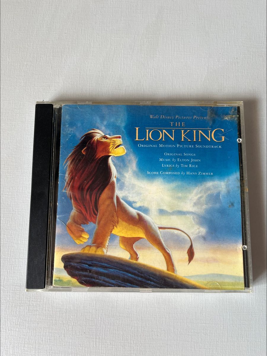 Cd Trilha Sonora Filme O Rei Leão Original Item De Música Disc Usado 83775336 Enjoei 