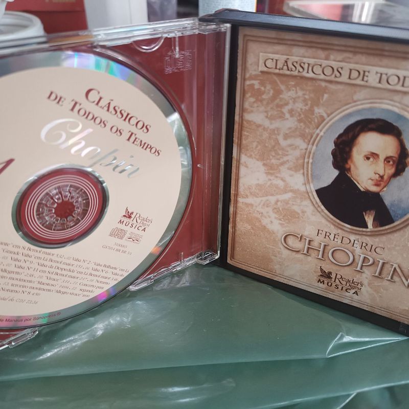 Cd Triplo Clássicos de Todos Os Tempos Frederic Chopin | Reader'S